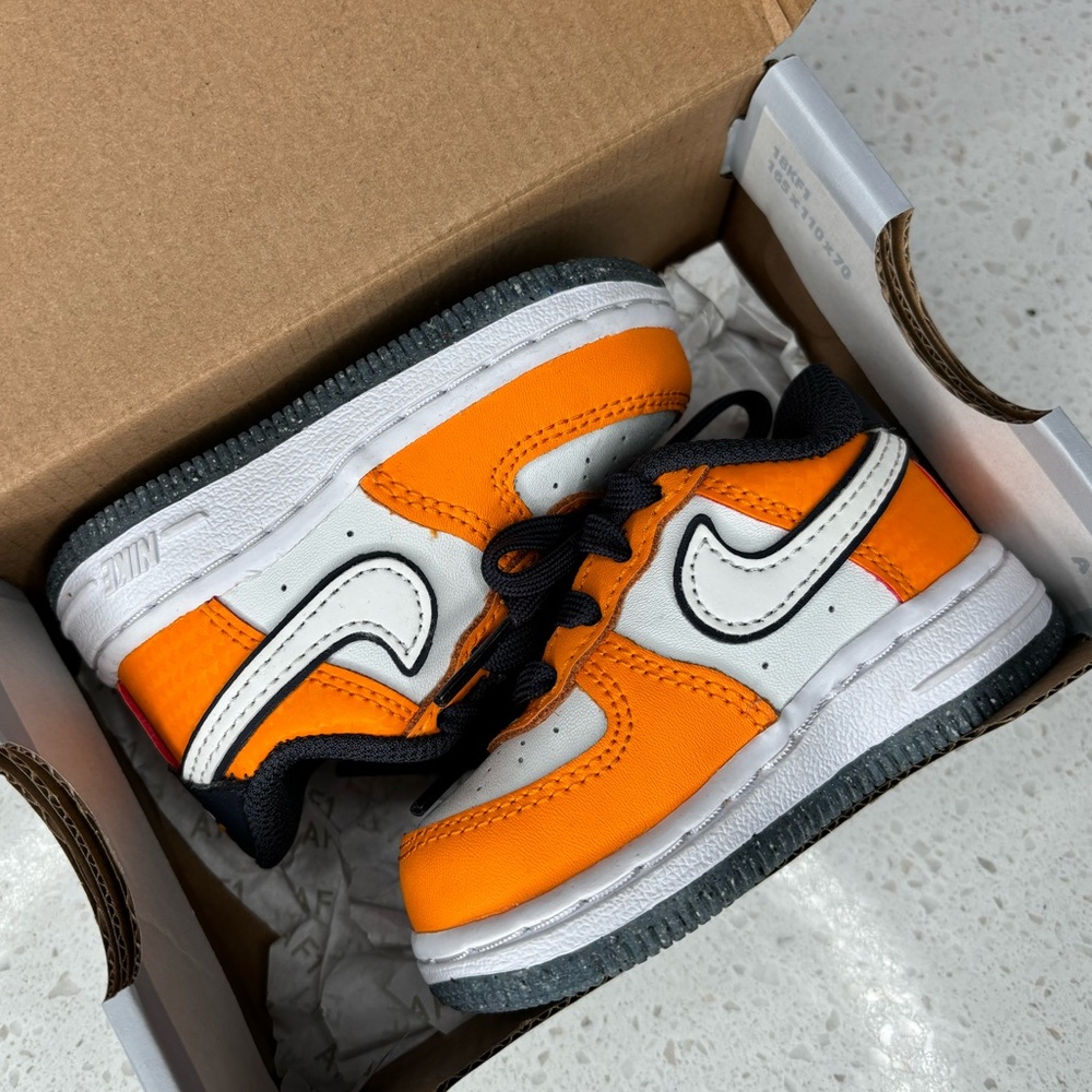 Toddler Vivid Orange Nike Air Force 1